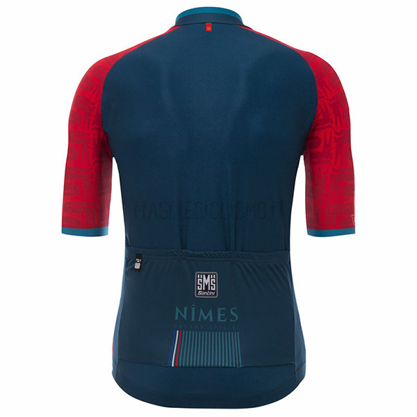 Maglia Nimes Vuelta Espana 2017 Blu e Rosso